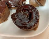 Foto del paso 5 de la receta Rollitos saludables de chocolate al microondas