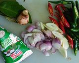 Foto langkah ke 1 dari resep Sayur lodeh bumbu iris.