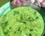 A picture of step 4 of Sweet bundi ki Kheer and bundi Raita.