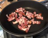 Une image de l'étape 4 de Haricots bicolores au chorizo,lard et poivrons grillés.