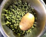 आलू बीन्स की सब्जी(aloo beans ki sabzi recipe in hindi रेसिपी चरण 1 फोटो