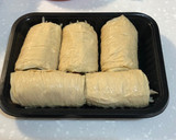 醬燒杏鮑菇豆皮/豆包卷便當的食譜步驟2照片