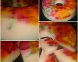 Foto langkah ke 6 dari resep Puding Mozaik Susu.