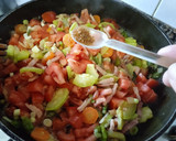 Foto del paso 5 de la receta: Nidos con bacon y verduras