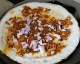 A picture of step 2 of Masala dosa.