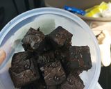 Foto langkah ke 5 dari resep Brownies super chocolate.