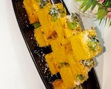A picture of step 10 of Khaman Dhokla (Nylon Khaman).