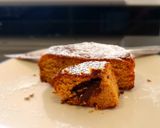 Foto del paso 8 de la receta Bizcocho de naranja y almendra con bocados de chocolate