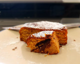 Foto del paso 8 de la receta: Bizcocho de naranja y almendra con bocados de chocolate