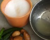 A picture of step 2 of Green chutney.