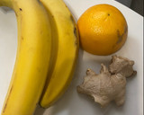Foto del paso 1 de la receta: Budín de jengibre, banana y naranja