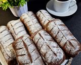Foto langkah ke 9 dari resep Double Chocolate Sourdough Bread.