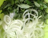 Hình bước làm 1 của món Gỏi gà