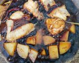 Gambar langkah 3 resipi Ayam Kicap Sempoi.