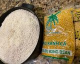 Hình bước làm 1 của món Bánh tét