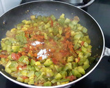 பீர்க்கங்காய் தொக்கு(Peerkankaai thokku recipe in tamil) ரெசிபி ஸ்டேப் 2 புகைப்படம்