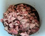 A picture of step 1 of Instant Pot Beef with Broccoli.