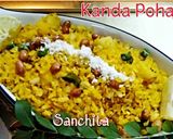 A picture of step 7 of Kaanda Poha.