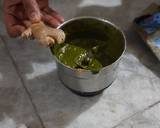 Creamy spinach soup