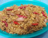 Foto langkah ke 4 dari resep Nasi Goreng Sosis.