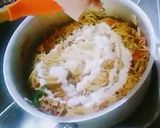 A picture of step 8 of Cheesy chicken fajita spaghetti.