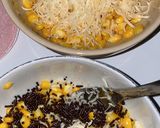 Foto langkah ke 3 dari resep Jasuke (Jagung Susu Keju) + meses coklat.