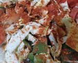 A picture of step 2 of Mix veggies.