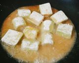 Hình bước làm 2 của món Cà tím tàu hủ áo bột sauce