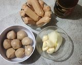 Foto langkah ke 1 dari resep Sosis Bakso Lada Hitam.