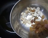 A picture of step 1 of Kesari bath.