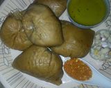 A picture of step 7 of Flour moi moi.
