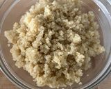 Foto del paso 1 de la receta Berenjenas Rellenas de Quinoa y Atún, Gratinadas con Queso Azul y Pecorino!!!!!