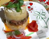 A picture of step 5 of Shepherd's pie.