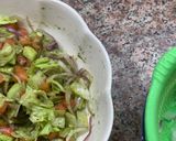 A picture of step 4 of Greens Salad.