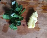 Foto langkah ke 1 dari resep Wedang Jahe Pandan.