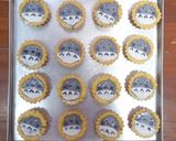 Foto langkah ke 8 dari resep Totoro Tarts Pudding.