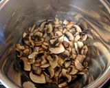 A picture of step 6 of Mushroom Alfredo Instant Pot IP.