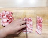 A picture of step 8 of Tonjiru (Pork miso soup).