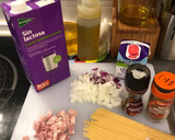 Foto del paso 1 de la receta: Espaguetis a la carbonara con queso comte