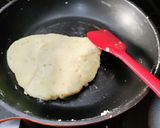 A picture of step 4 of Rice Flour Burfi.