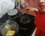 A picture of step 3 of Leftover veg papad pattie.
