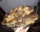 عکس مرحله 4 از دستور کیک زبرا