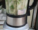Hình bước làm 3 của món Sữa hạt điều rang + cải bó xôi 🥦🥦🥬🥬