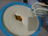 Bolu labu kuning lembut no seret