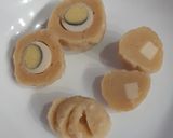 Foto langkah ke 5 dari resep Bakso ayam isi keju dan telur puyuh.