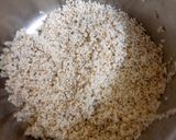 A picture of step 1 of Kodo millet rice.