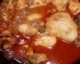 A picture of step 4 of Lahori Chicken Chole.