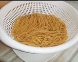 صورة لخطوة 4 من وصفة معكرونة عش البلبل او عش العصغور🙂