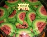 Cara Membuat Watermelon cookies 9