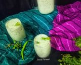 A picture of step 5 of Masala Chaas (Spiced Buttemilk).